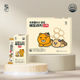 Seol Hye-dam Propolis-containing Pear Doraj Stick 30 packets x 1 box / 설혜담 프로폴리스 담은 배도라지스틱 30포 x 1박스