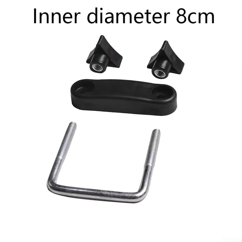 4x Roof Box U-bolts Clamps Luggage Frame With Roof Rack