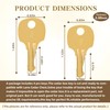 Zookpr 4Pcs Cedar Chest Key Replacement Fits All Lane S
