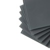 Harbour Housewares Glass Coasters - Square - 10cm - Grey