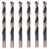6 PCS, 23/64", Black and Gold Drill Bits