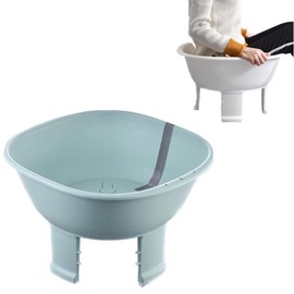 Sitz Bath tub,Sitz Bath for Hemorrhoids,Sits Bath Kit for Women Men,Wider Seating Area, Deeper Bowl (Green)