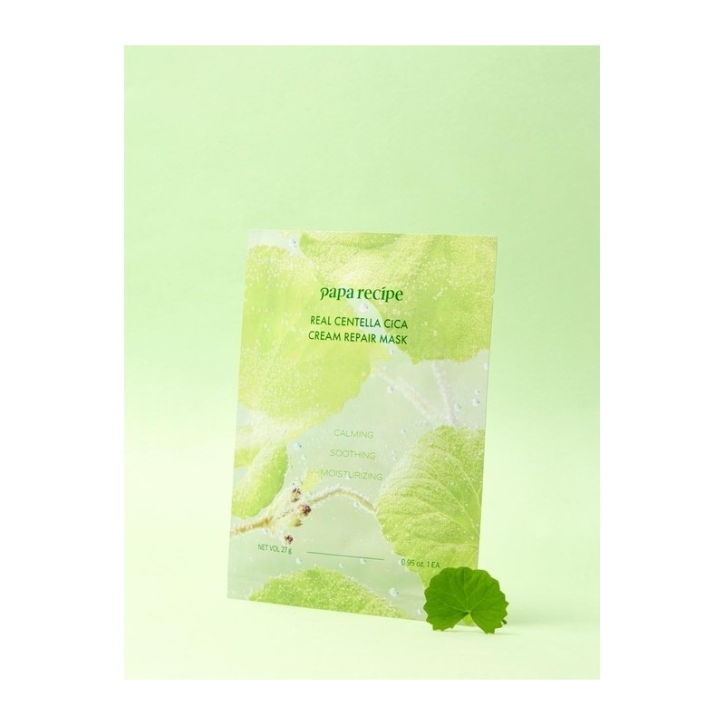 Real Centella Cica Cream Repair Mask (10 sheets) / 리얼