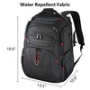 KROSER TSA Friendly Travel Laptop Backpack 17.3 inch XL Computer
