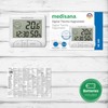 Medisana HG 100 Indoor Digital Hygrometer, Thermometer with Humidity, Room