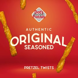 Dot's Homestyle Pretzels 5 Ounce Snack Size Individual Packs Seasoned Pretzel Twists (Original, 5 Ounce (Pack of 10))