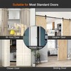 Pocket Door Lock,Privacy Square Pocket Door Hardware,Invisible Sliding Door Lock