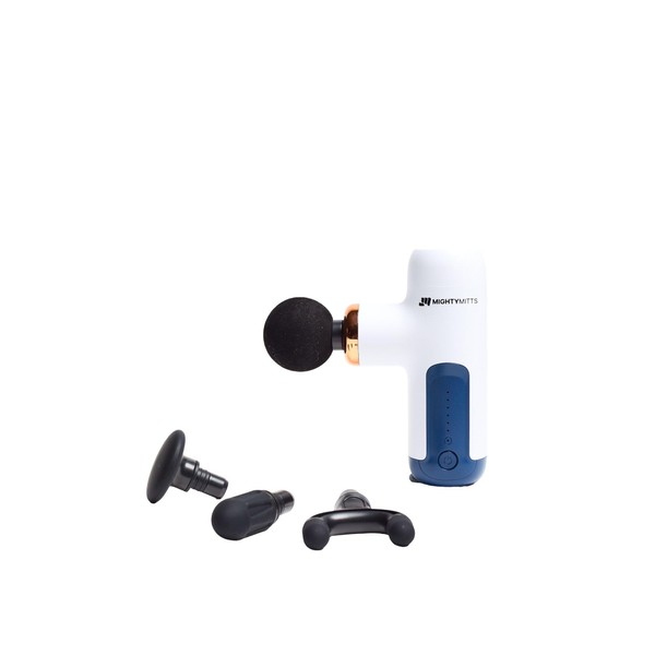 MightyMitts Mini Massage Gun Deep Tissue Percussion - Quiet, Lightweight,