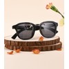 GREENTREEN Wooden Sunglasses for Men Women: Polarised Sunglasses with Wooden