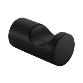 LOWCUS YB0403BL High-end Repalcement for Moen Align Bathroom tub Kitchen Bedroom Single Robe Hook, Matte Black