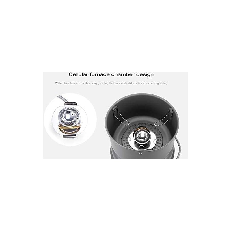 BULIN Adapter (Compatible with Trangia Storm Cooker) Storage Case with