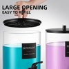 Glass Laundry Detergent Dispenser, 128 oz / 3.5L Fabric Softener