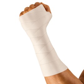 BSN Medical Leukotape Classic Rigid Medical Tape for Sprains and Injury Prevention, 2 cm x 10 m, White, 1 Roll