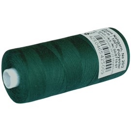 1x Roll of 500 m Denim Sewing Cotton Green Ne 20/2, 100% Polyester Sewing Thread Threads, 2500