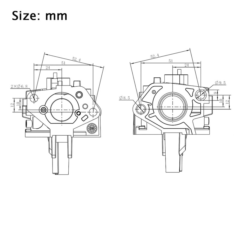 Huayi Carburetor Compatible with Champion 100425 34Ton Log Splitter with