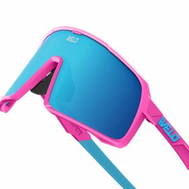 VELO Shades – Changeup – Baseball/Softball Sunglasses – By Jax at The Bullpen Training (Gen2, Cotton Candy, Sml Adlt/Youth)
