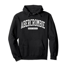 Abercrombie North Dakota ND JS03 College University Style Pullover Hoodie