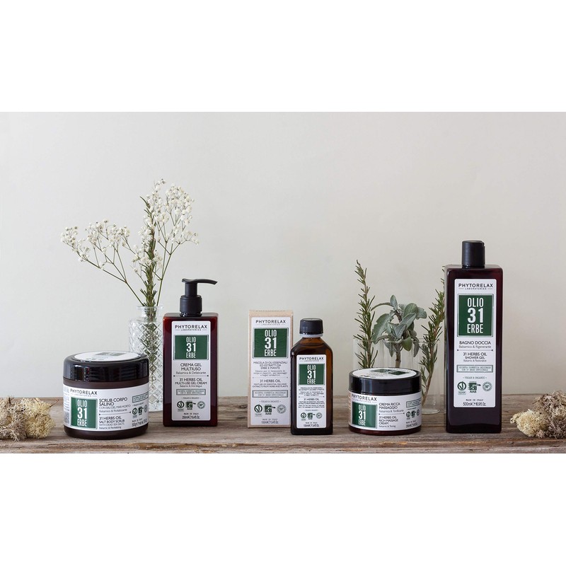 Phytorelax Laboratories, Vegan & Organic Herbal Oil 31 - Shower