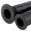 キジマ(Kijima) バイクパーツ グリップ ラバー製 125mm φ22.2mm 貫通タイプ 汎用 ブラック 201-103