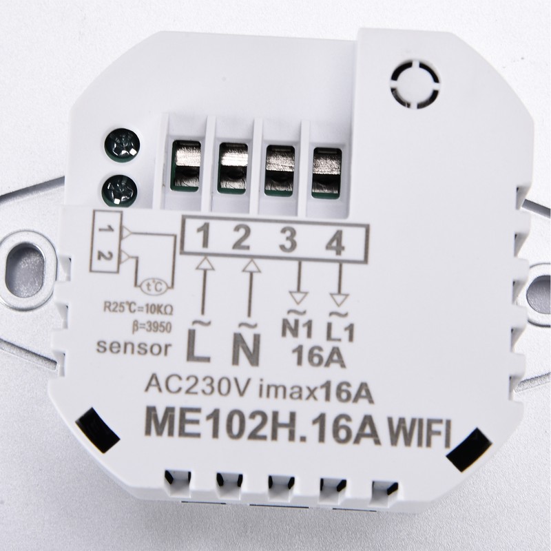 ME102H WiFi Thermostat Color Touch Screen Smart Thermostat Remote Control