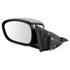 TRQ Left Mirror with Heat with Chrome Cover Drivers Side