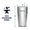 YETI Rambler 26 oz Straw Cup, Vacuum Insulated, Stainless Steel