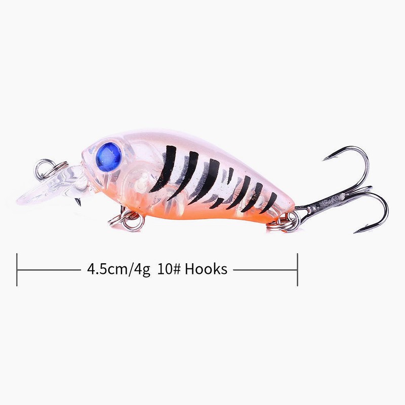 Generic Steinn 8 Wobbler Crankbait Artificial Bait Set | Predator