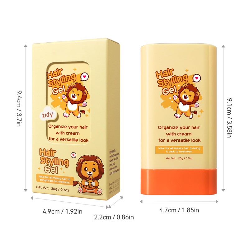 Hair Gel, Hair Wax Stick for Men and Women -
