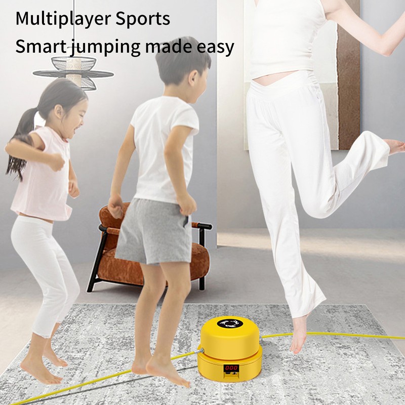 Smart Jump Rope Machine 10 Speed Adjustable Backlit LCD Screen