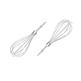 Hand Mixer Attachments Replacement Whisks for CHIDOLL Handheld Mixer CX-6668 Stainless Steel Dishwasher Safe 7.5 inch