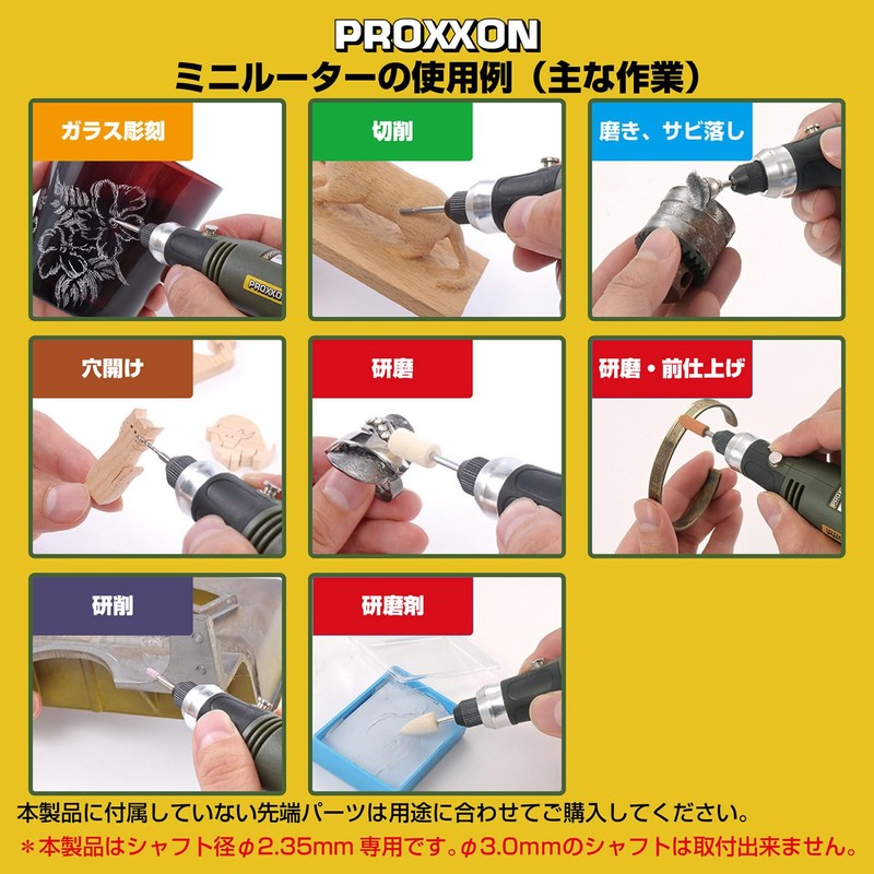 PROXXON Mini Router MM10 No.26500