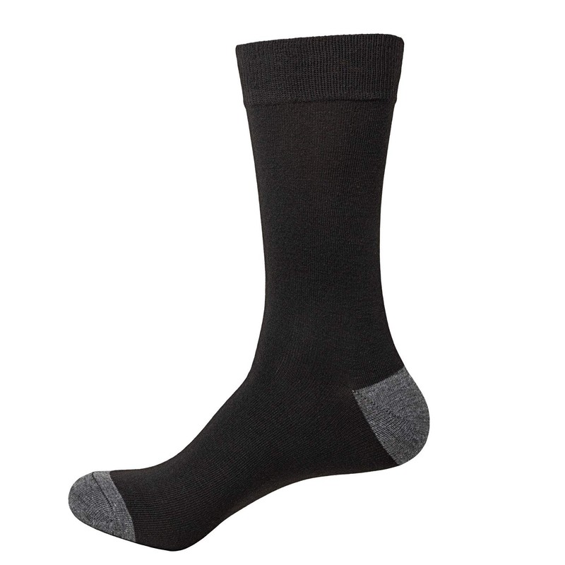 HHX YONLEE Gift Boxed Men's Dress Socks Blue Striped Design