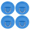 PATIKIL 3.1" Paddle Board D Rings, 4 Pcs Stainless Steel