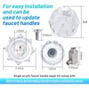 PuritySage Shower Faucet Knob Replacement,Compatible with Delta RP41661,Premium Shower Handle