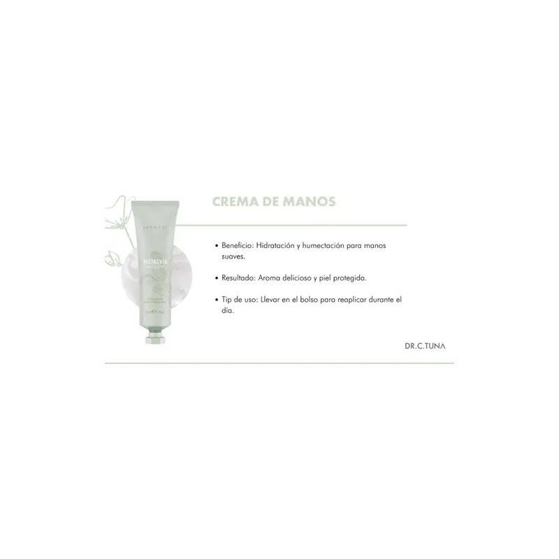 Farmasi Crema De Manos Pistacho En Tubo 30ml