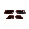 car-attention For 2014-2019 C7 Corvette Rear Tail Light Blackout Kit