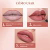 6 PCS Lápiz Labial Mate, Labiales, Lápiz Labial Mate de