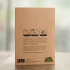 Folding Card "Head Up" - Kraft Cardboard Rust Card for