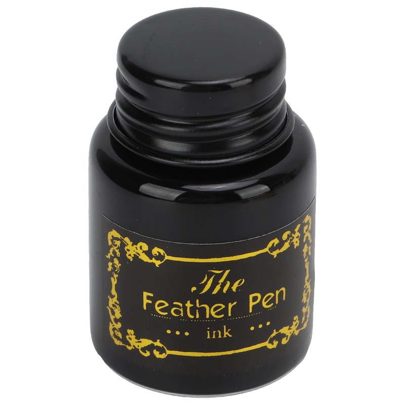 Feather Pen Business Fire Lacquer Stamp European Retro Style Sprinkled