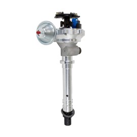 TSP Black Pro Series Ready to Run Distributor for Chevy Corvette Small Block (262-400) / Big Block (396-454) V8 Mechanical Tach Drive