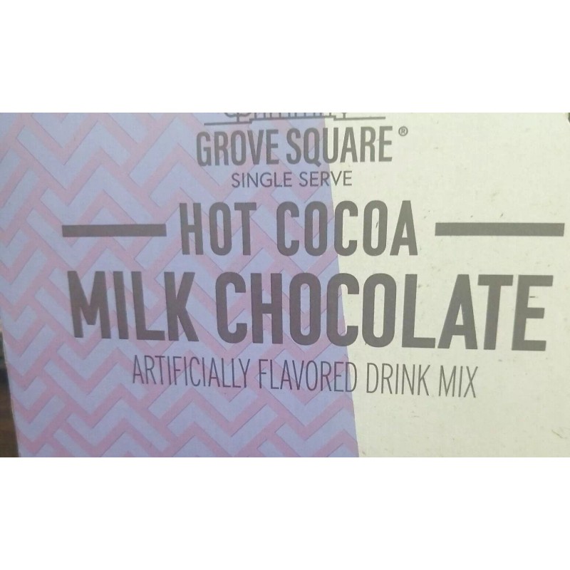 Grove Square (12 K-PODS) GROVE SQUARE KEURIG MILK CHOCOLATE HOT