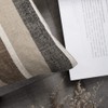 MIULEE Home Decorative Striped Cushion Covers in Linen Look, for