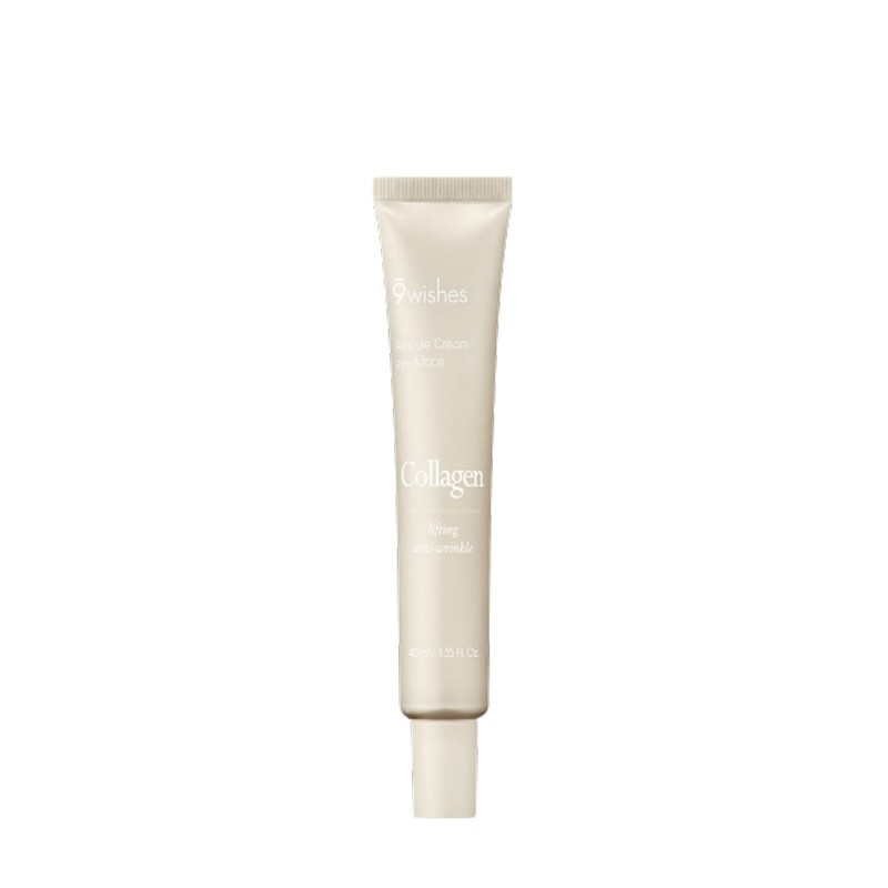Nine Wishes Vegan Collagen Ampoule I&Face Cream 40ml
