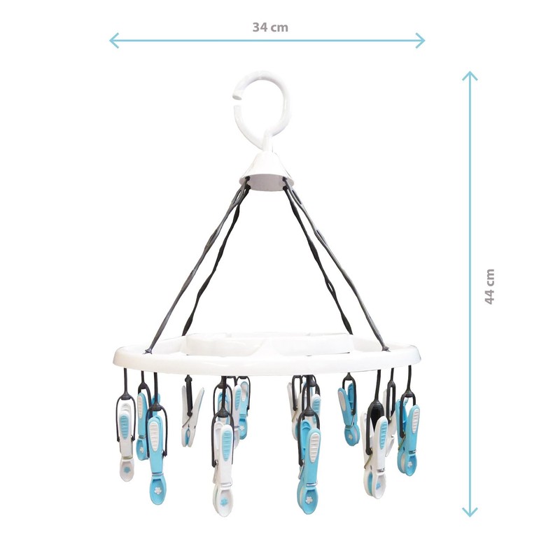 Laguelle Hanging Clothes Dryer with 16 Pegs – Made in