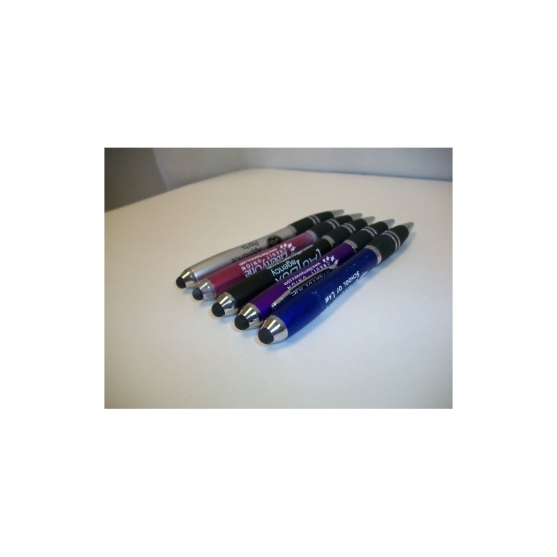 5 Lot Misprint Ink Pens with Soft Tip Stylus for