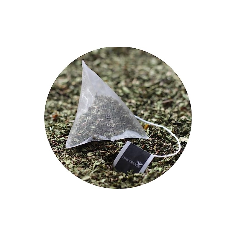 Tea People Peppermint Tea - 15 tea pyramids pack