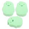 Vaguelly Soft Baby Animal Sponges Bath Set 3pcs Bath Sponge