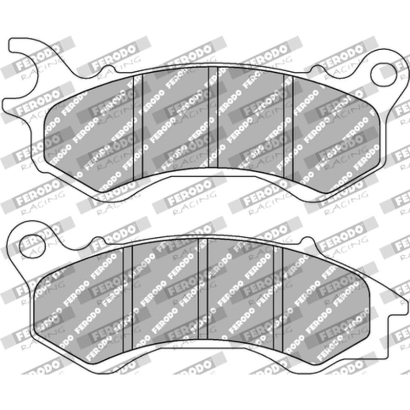 Ferodo FDB2256 ECO-FRICTION Brake Pads / FA603 VD180 / DB2222