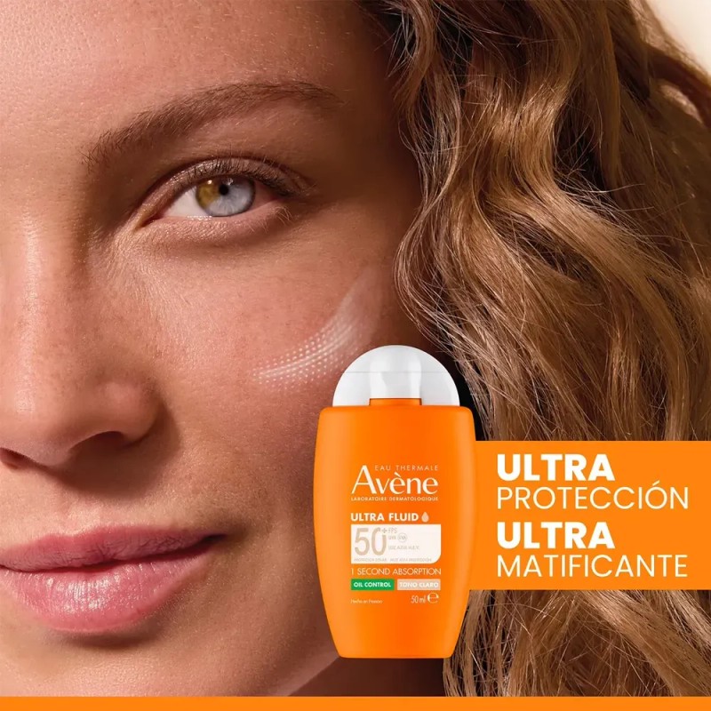 Protector Solar Facial Dermatológico con Color Avene Avene Ultra Fluid