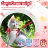 SALFSE Cat Harness and Leash Escape Proof for Walking, Adjustable